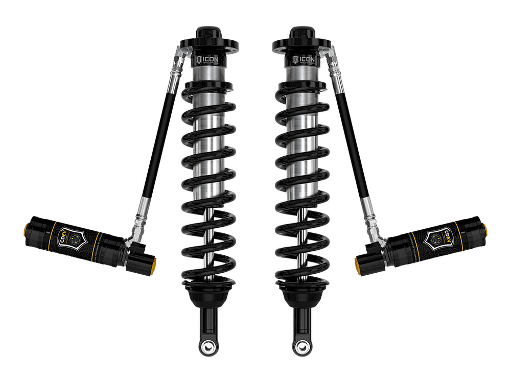 ICON 2005-2023 Toyota Tacoma/2010-2024 Toyota 4Runner, 2.5 VS Remote Reservoir w/ CDEV, Long Travel Coilover Kit