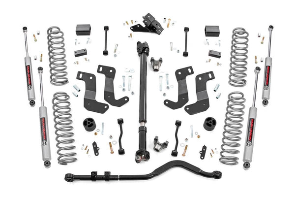 Rough Country - 3.5 Inch Lift Kit - C/A Drop - FR D/S - Jeep Wrangler JL 4WD (2024-2025)