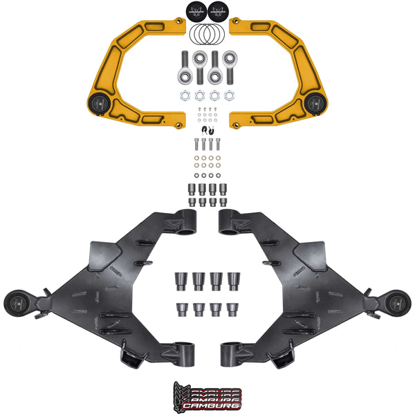 Camburg Engineering 2WD/4WD 2022-2025 Toyota Tundra Gold KINETIK X-Joint XL Trail Series Long Travel Kit CAM-310217-KX-GLD