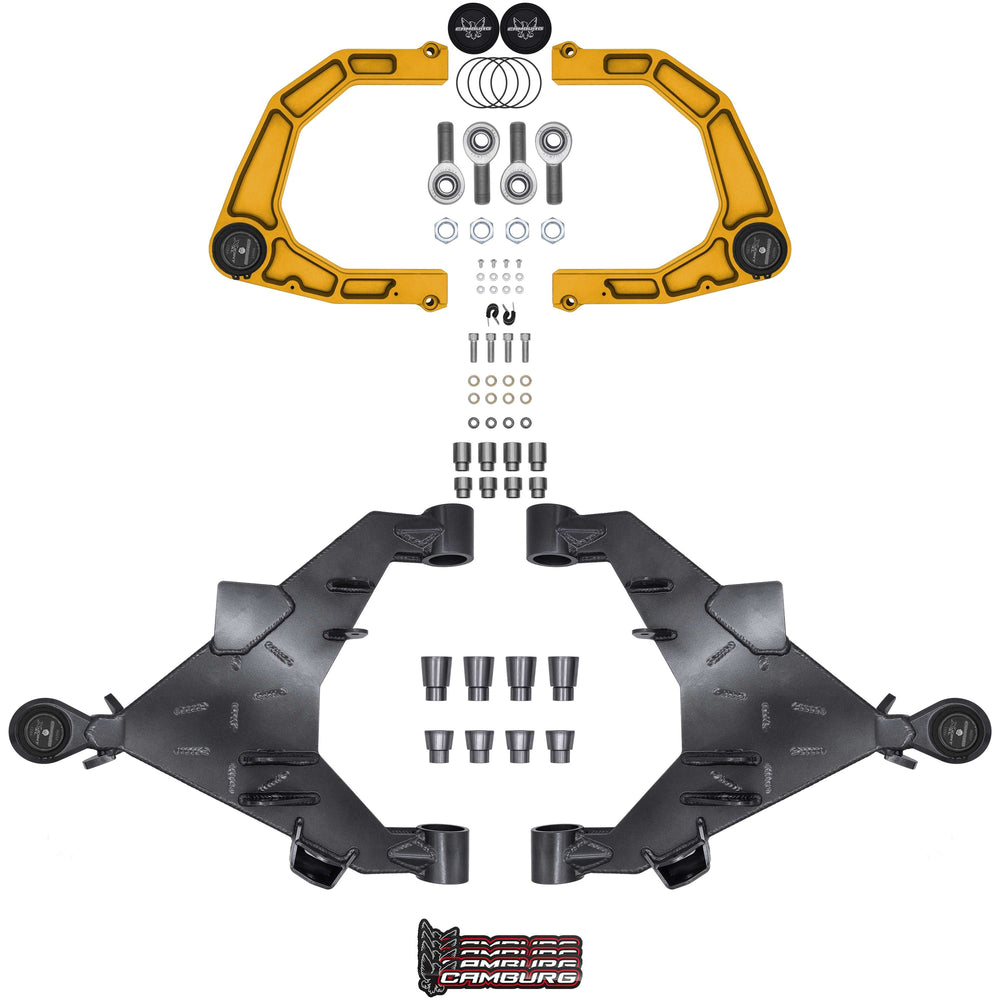 Camburg Engineering 2WD/4WD 2022-2025 Toyota Tundra Gold KINETIK X-Joint XL Trail Series Long Travel Kit CAM-310217-KX-GLD