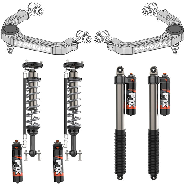 Camburg Engineering 4WD 2015-2020 Ford F-150 Excludes Raptor FOX 2.5 Elite DSC KINETIK Series Lift Kit CAM-110284-K