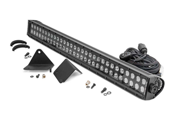 Rough Country - LED Light - Under Bed - 30" Black Dual Row - Can-Am Defender HD 5/HD 8/HD 9/HD 10