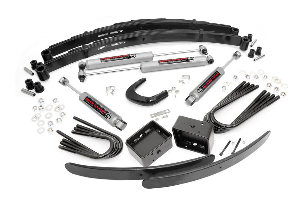 Rough Country - 6 Inch Lift Kit - Rear Blocks - Chevy/GMC 3/4-Ton Suburban/C20/K20 Truck/C25/K25 Truck (73-76)