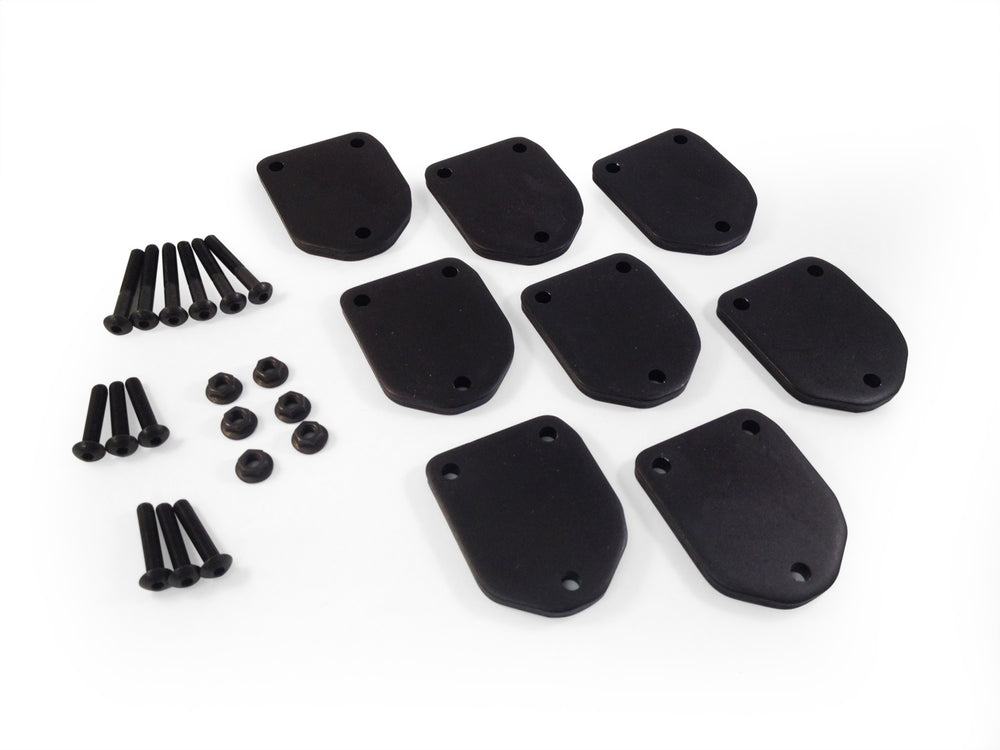 AMP Research - BedXtender HD Quick Mount Bracket Kit Black Tonneau Cover Spacer Kit Works w/All BedXtenders - 74609-01A