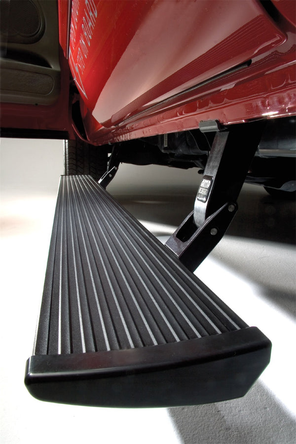 AMP Research - PowerStep Plug-N-Play System Incl. OEM Style Illumination Black w/Wide Linkages - 76234-01A