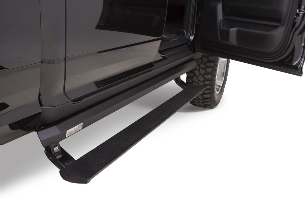 AMP Research - PowerStep XL Incl. OEM Style Illumination Black Plug-N-Play System - 77238-01A