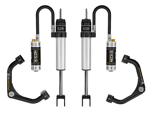 ICON 2020-Up GM 2500/3500 HD, 0-2” Lift, 2.5 VS Shock System/CDCV, Tubular UCA