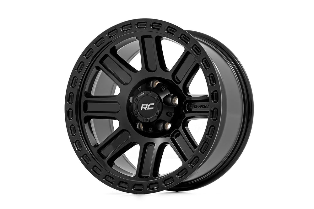 Rough Country - Rough Country 84 Series Wheel/Gloss Black/18x8.5/5x5/+0mm