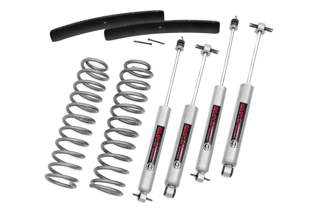 Rough Country - 3 inch Lift Kit - Jeep Comanche MJ 2WD/4WD (1986-1992)