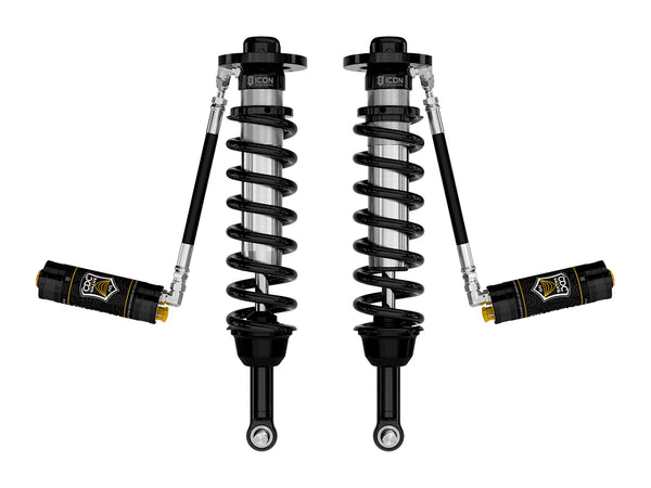 ICON 2021-2025 Ford F-150 4WD, 2.75-3.5" Lift, Front, V.S. 2.5 Series Coilovers, Remote Reservoir w/ CDCV, Pair