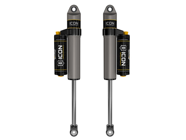 ICON 2021-2025 Ford F-150 4WD/F-150 Tremor, 0-2" Lift, Rear, V.S. 2.5 Aluminum Series Shock Absorbers, Piggyback Reservoir w/ CDCV, Pair