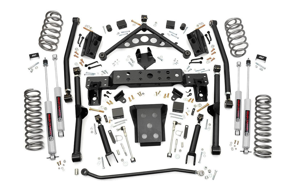 Rough Country - 4 Inch Lift Kit - Long Arm - Jeep Grand Cherokee WJ 4WD (1999-2004)