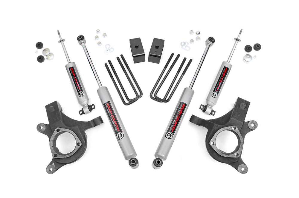 Rough Country - 3 Inch Lift Kit - Chevy Silverado & GMC Sierra 1500 2WD (1999-2006 & Classic)