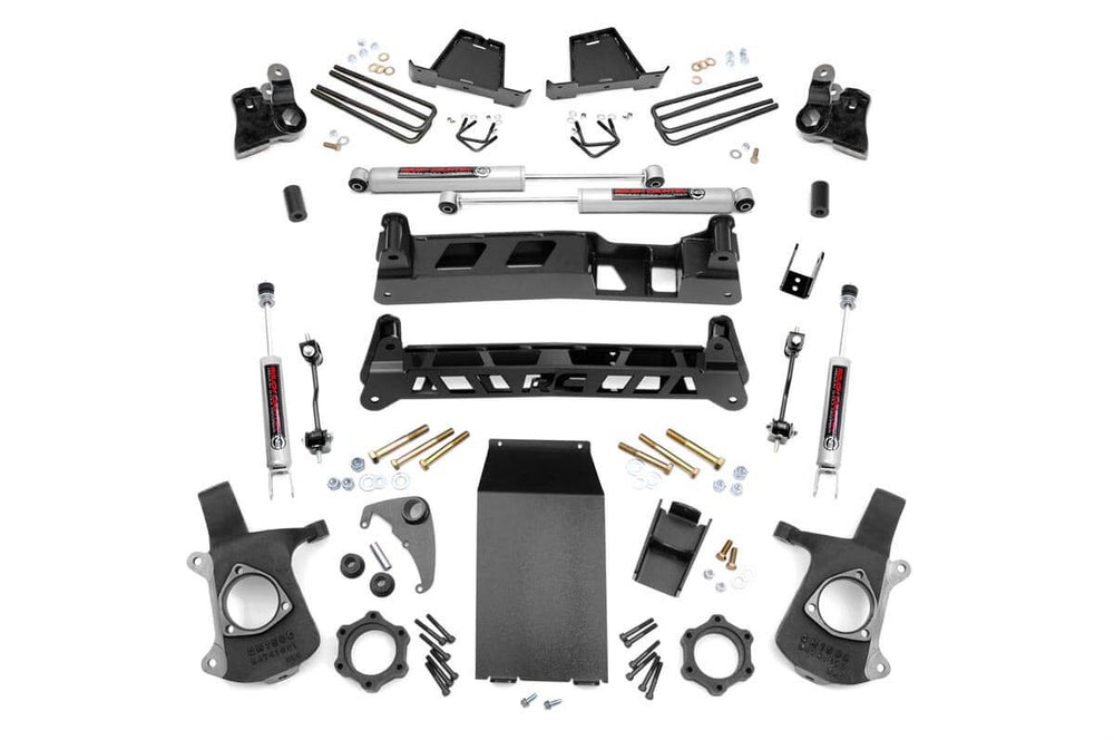 Rough Country - 6 Inch Lift Kit - Chevy Silverado & GMC Sierra 1500 4WD (1999-2006 & Classic)