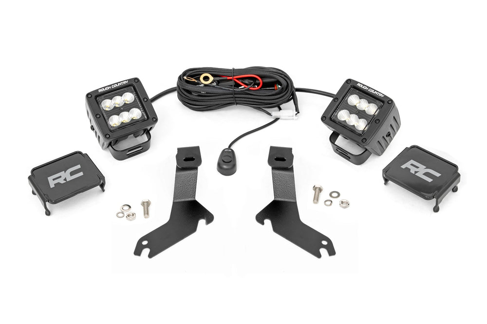 Rough Country - LED Light Kit - Ditch Mount - 2
