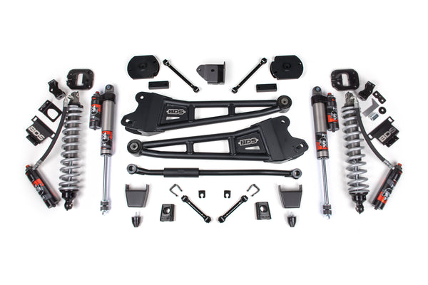 BDS Suspension - 2014-2018/ 2025 Ram 2500 4wd 3" Radius Arm Suspension Lift Kit, 1.25" Rear, Coil -BDS1624PESB