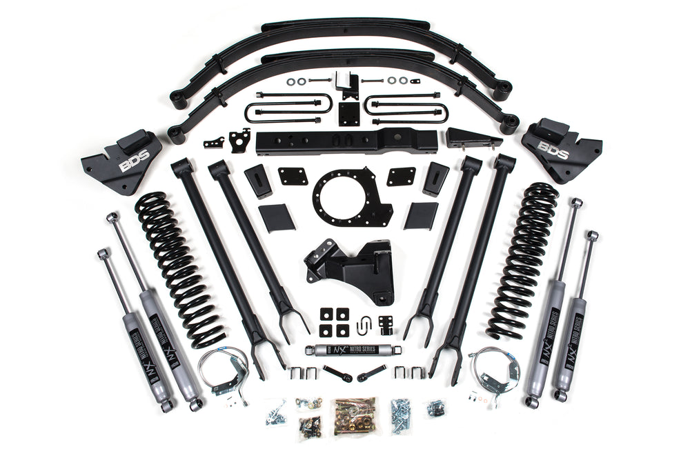 BDS Suspension - 17-19 Super Duty 8in 4Link System - DSL -BDS1541H