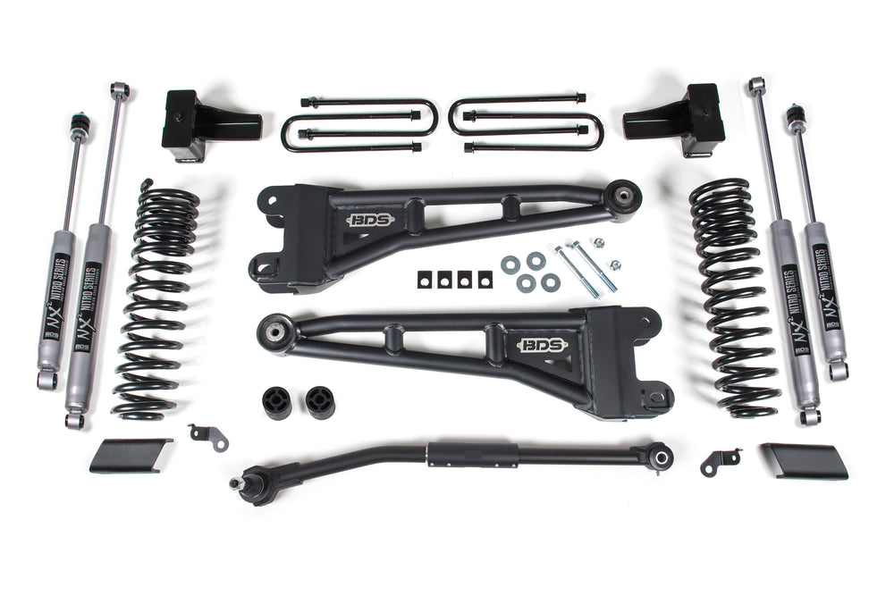 BDS Suspension - 17-19 F250/350 2.5in Rad Arm Lift -DSL -BDS1543FS
