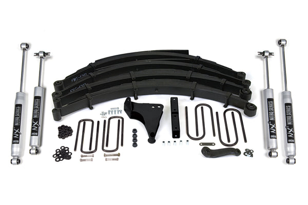 BDS Suspension - 99-04 F250/F350 CurveU 8/8 Spring Kit -BDS324H