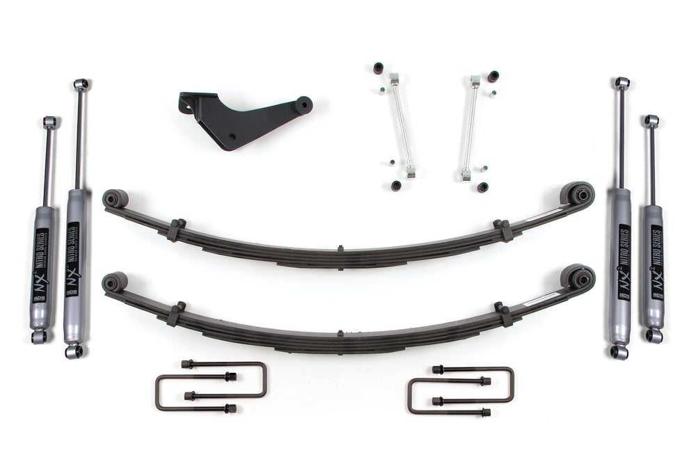 BDS Suspension - 99-04 F250/350 Sq U 2.5/0 Spring Kit -BDS313FS