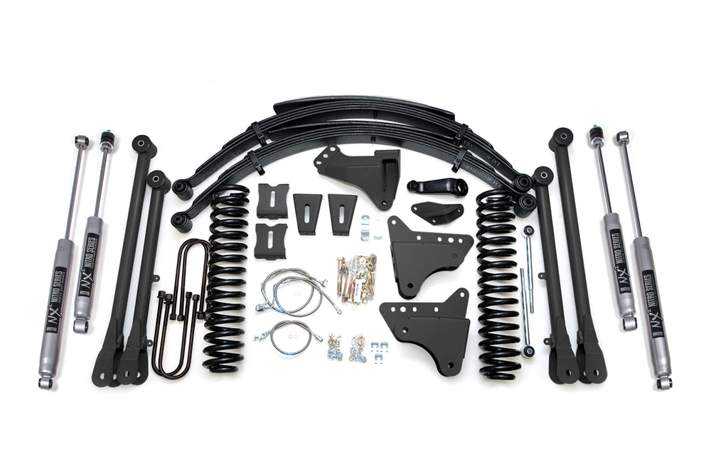 BDS Suspension - 05-07 F250/350 Gas 8/8 4-Link Spring Kit -BDS531H