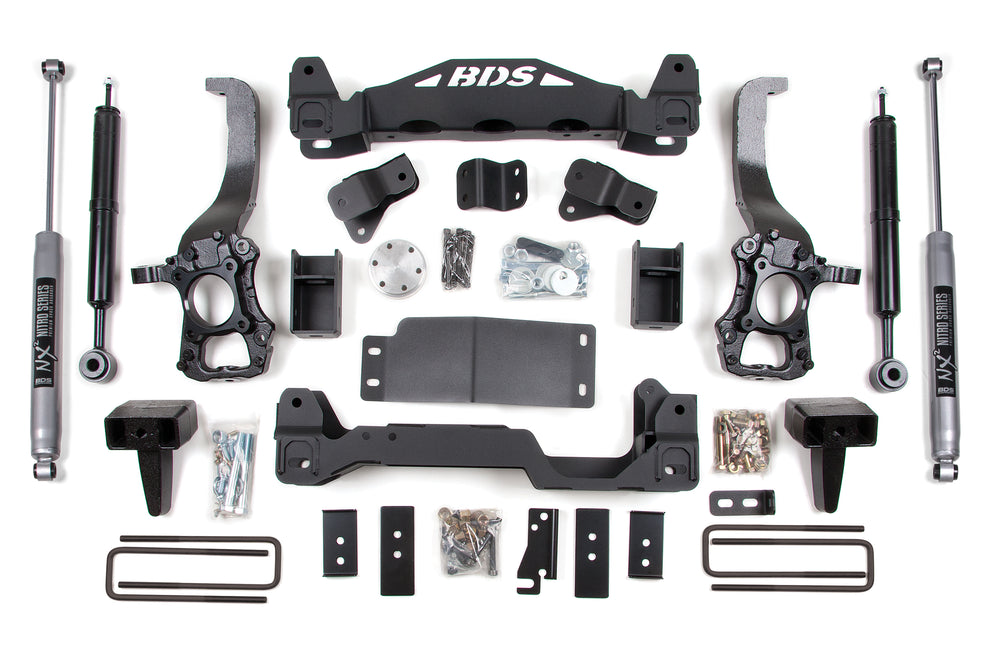 BDS Suspension - 09-13 F150 4wd 6/5 Block Kit -BDS573FS