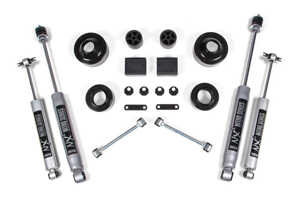 BDS Suspension - 2007-11 JK 2Dr 2" Coil Spacer System -BDS1401FS