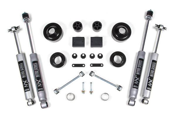 BDS Suspension - 2012-18 JK 2Dr 2" Coil Spacer System -BDS1429FS
