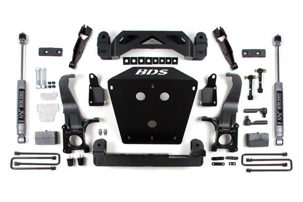 BDS Suspension - 2016-2021 Toyota Tundra 4.5" Front/3" Rear Suspension System -BDS819H