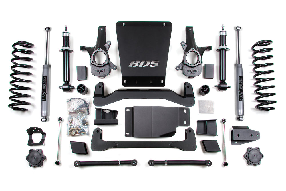 BDS Suspension - 2007-2014 GM SUV HC 6/5 Springs -BDS178H