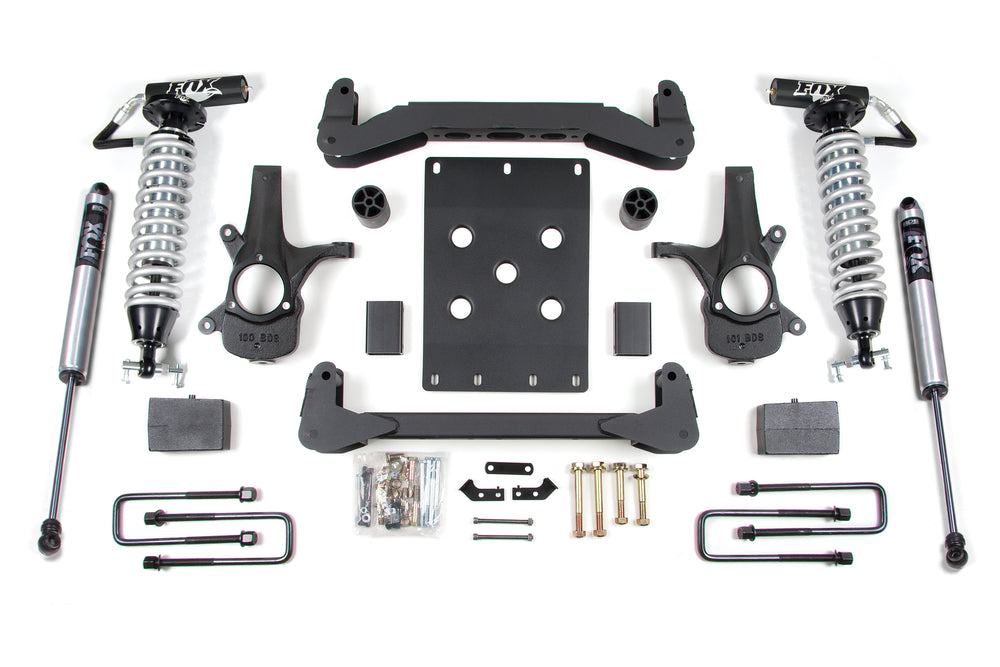 BDS Suspension - X - 07-13 Chevy 2wd 4/4 w/Blk - Fox 2.5 C/O -BDS186FDSC