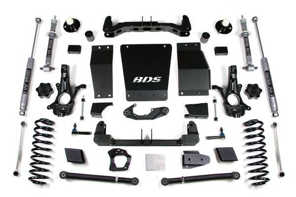 BDS Suspension - 15-18 GM1500 SUV 6" -Alum/Stamped UCA -BDS732FS