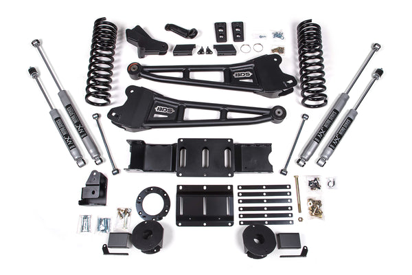 BDS Suspension - 2019-2024 Ram 2500 6" Radius Arm Diesel - Rear AirRide- Fox Shocks -BDS1736FS