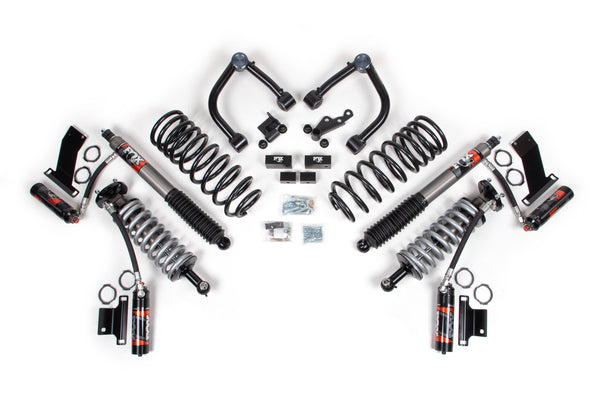 BDS Suspension - 2022 Toyota Tundra 4wd 3" C/O Suspension Lift kit, 1-3/4" Rear Coil Spring - Fox -BDS838FPE