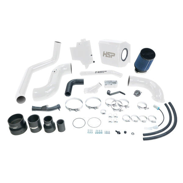 HSP Deluxe No Bridge/Cold Side Bundle Kit For 2007.5-2010 Silverado/Sierra 2500/3500-Polar White