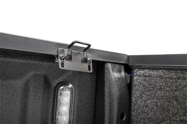Solid Fold ALX Tonneau Cover-Black Textured Paint-2017-2022 Ford F-250/350 8ft. 2in. Bed