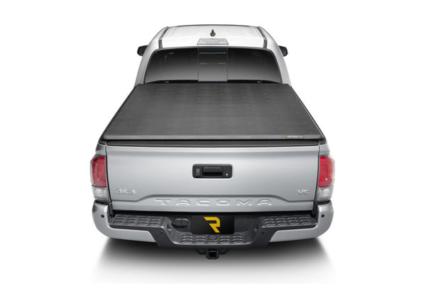 Trifecta 2.0 Tonneau Cover-Black-Leather Grained Fabric-2024-2026 Toyota Tacoma 5ft. Bed