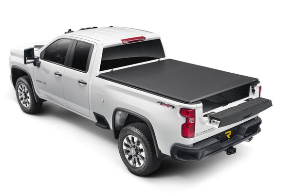 Trifecta ALX Tonneau Cover Black Leather Grained Fabric 2020-2026 Chevy Silverado/GMC Sierra 2500 HD/3500 HD 6ft. 9in. Bed without Factory Side Storage Boxes