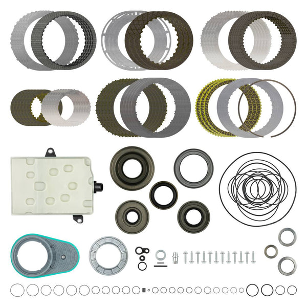 10R60 Category 1 BorgWarner Rebuild kit. Stock clutch capacity.