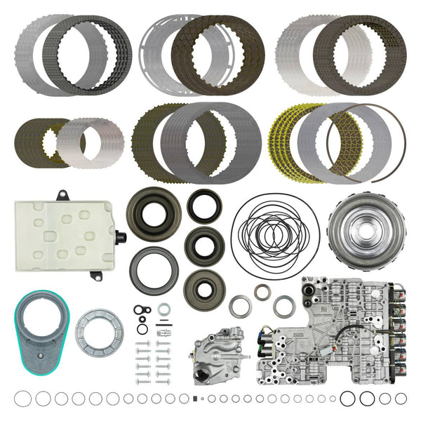 10R60 CATEGORY 3 EXPANDED CAPACITY BORGWARNER REBUILD KIT W/ PUMP & VALVE BODY