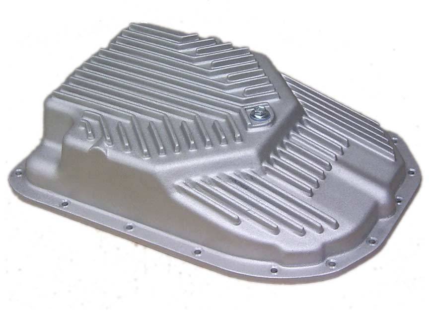 GM 4L80E, 4L85E (97 up) Deep Pan 3.25 quarts over stock Cast Aluminum Finish
