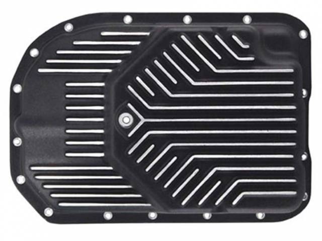 GM 4L80E, 4L85E (97 up) Deep Pan 3.25 quarts over stock Black Powder Coat