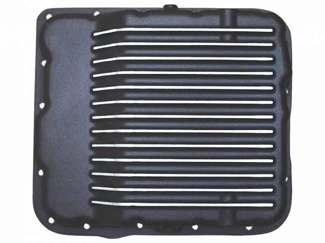 GM 4L60E (99-2013) Deep Transmission Pan, black powder coat 1.5 quarts over stock