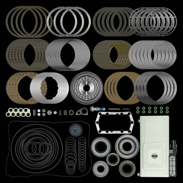 10R140 CATEGORY 2 BORGWARNER REBUILD KIT WITH EXTRA CAPACITY "E", AND "F" CLUTCH PACKS