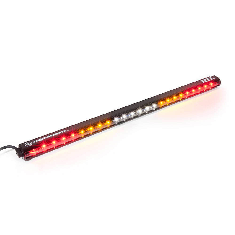 RTL-S LED Rear Light Bar with Turn Signal (30 Inch; Clear)