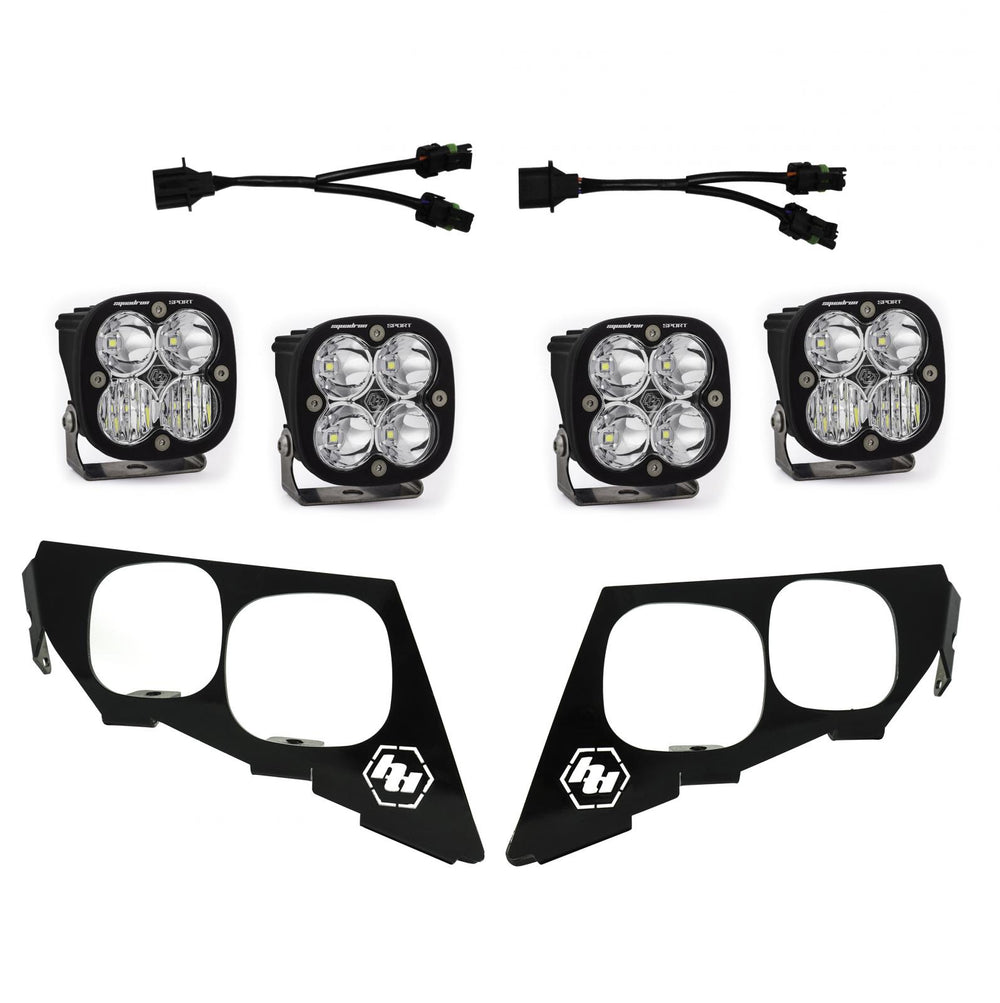 Squadron Sport Headlight Kit - '18-21 Wildcat XX (Multi-Pattern; Clear)