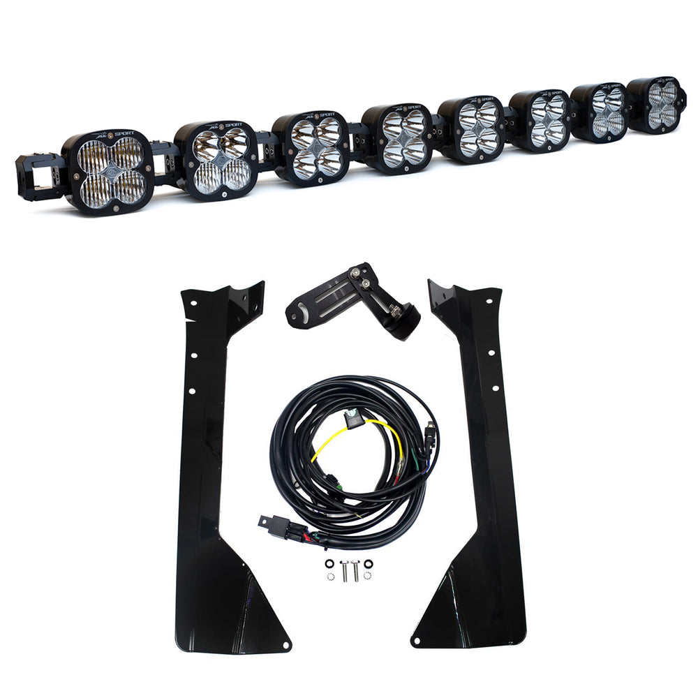 XL Linkable Roof Mount Kit - '07-18 Wrangler JK (Multi-Pattern; Clear)