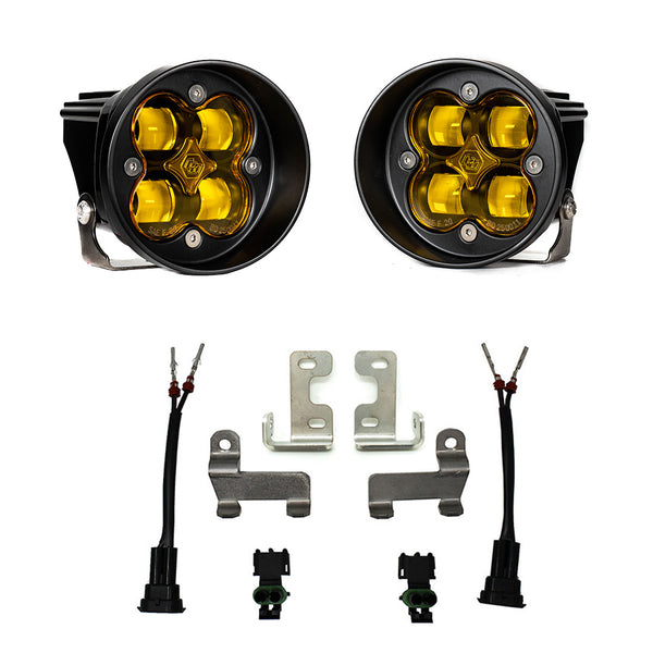 Squadron-R SAE Fog Pocket Kit - '10-24 4Runner; '12-23 Tacoma; '14-21 Tundra, '23-On Sequoia (SAE Fog; Baja Amber)