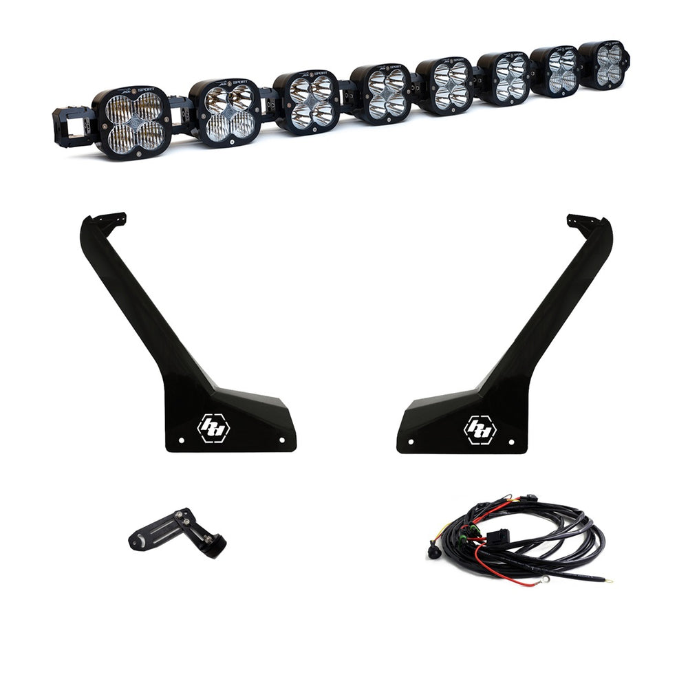 XL Linkable Roof Mount Kit - '20 / '18-25 Wrangler JL (Multi-Pattern; Clear; Toggle Wiring)