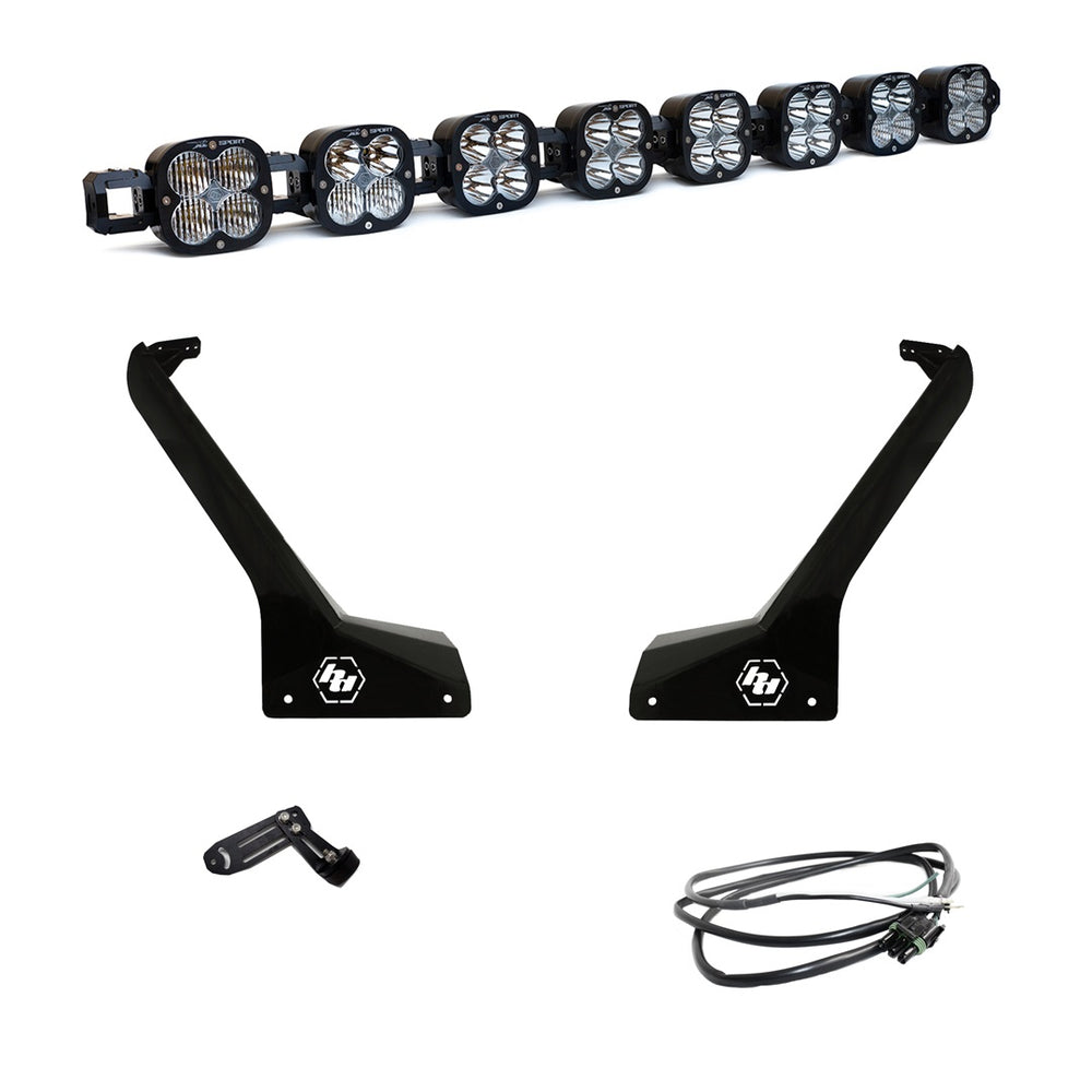 XL Linkable Roof Mount Kit - '20 / '18-25 Wrangler JL (Multi-Pattern; Clear; Upfitter Wiring)